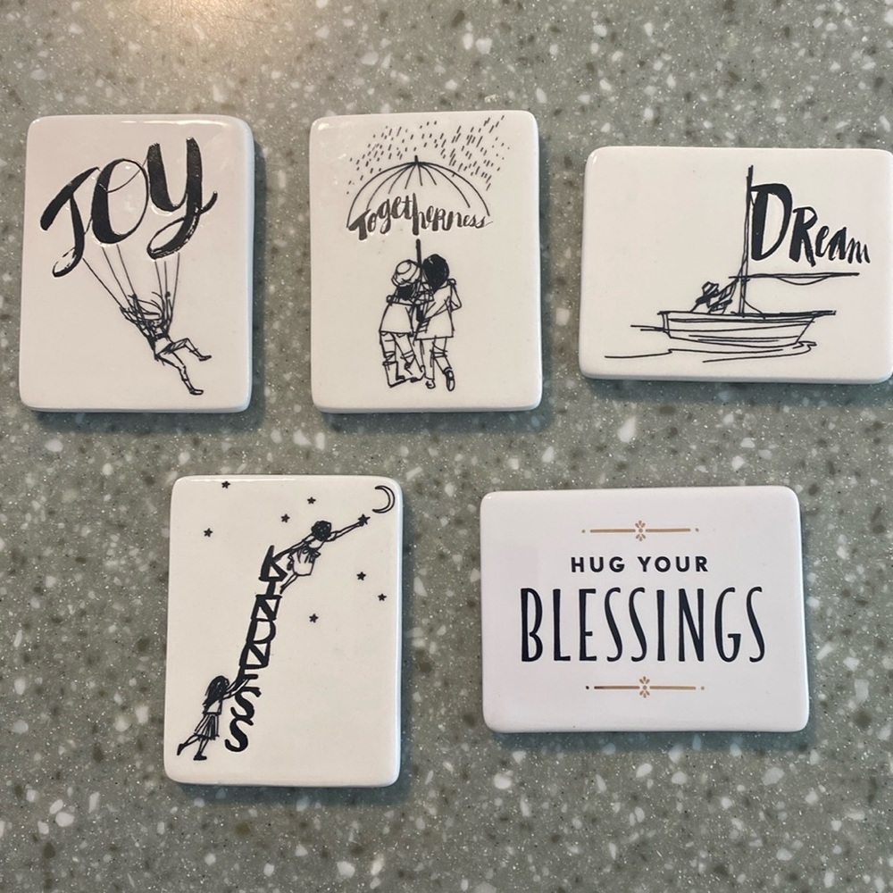 Set of 5 magnets from Hallmark